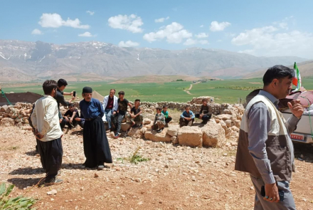 اردوی جهادی بهداشت و درمان در دهستان دیناران شهرستان اردل استان چهارمحال و بختیاری