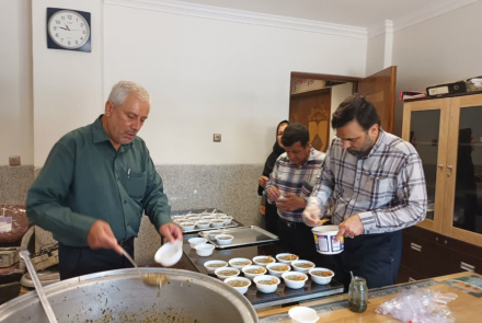 برگزاری جشن عید غدیر در شبکه بهداشت و درمان لنجان