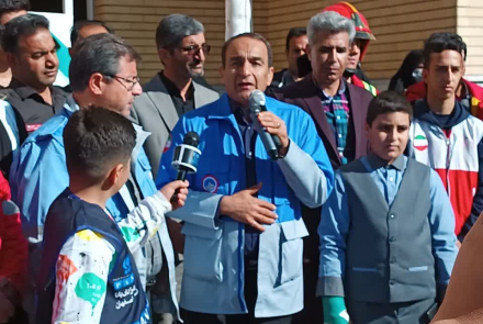 بیست و پنجمین مانور سراسری زلزله و ایمنی در لنجان